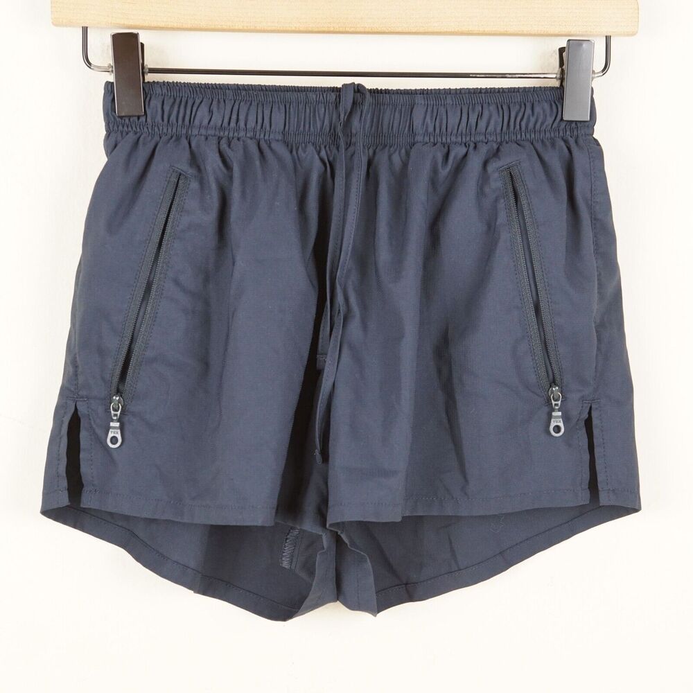 Girlfriend Collective Navy Athletic Shorts